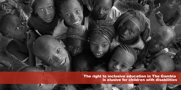 The right to inclusive education in The Gambia is elusive for children with disabilities.