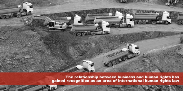 The relationship between business and human rights has gained recognition as an area of international human rights law